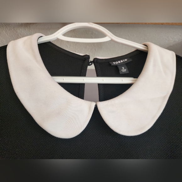 Torrid Collared Dress, Addams Inspired - Picture 2 of 4